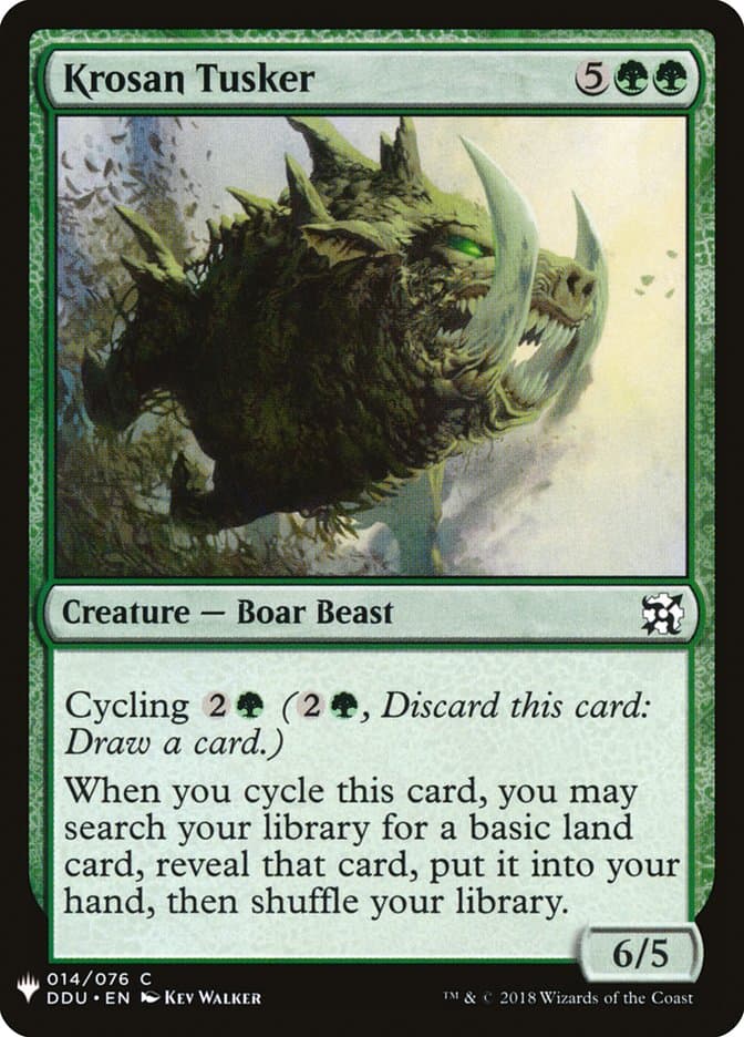Krosan Tusker |  (DDU-14) [The List]
