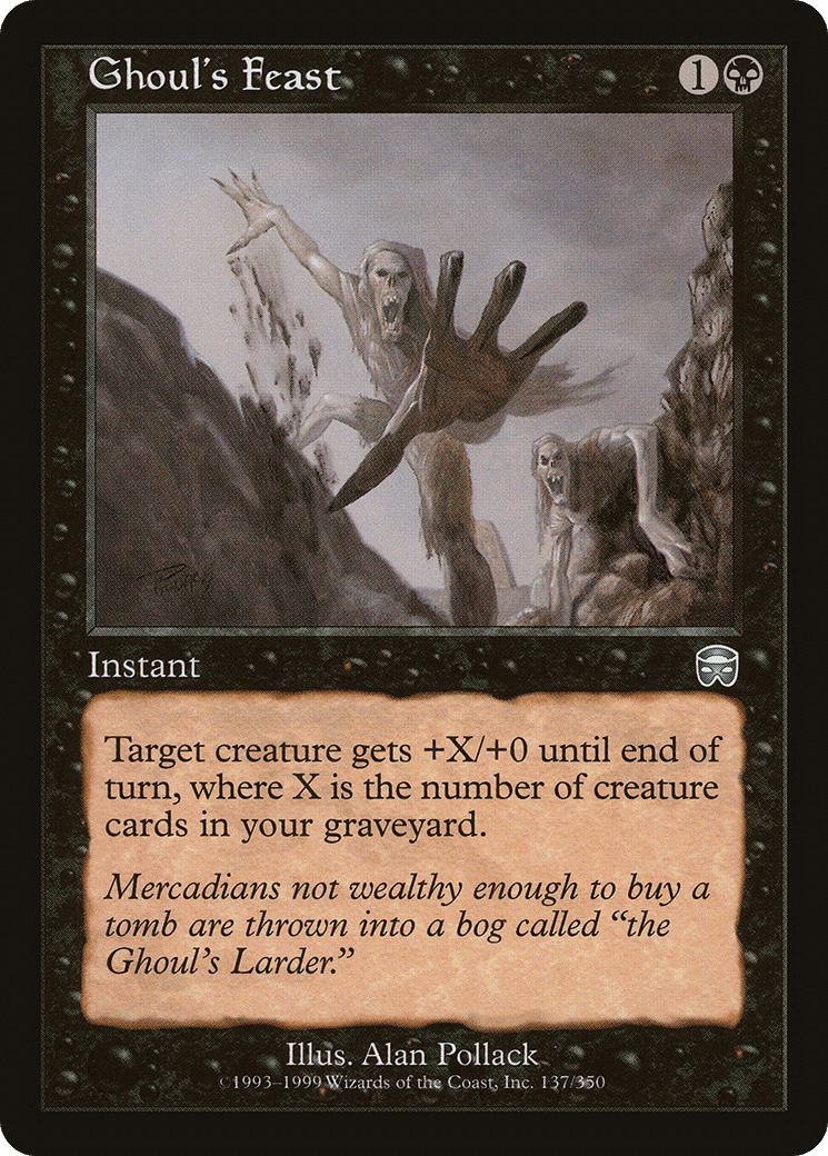 Ghoul's Feast [Mercadian Masques] Foil