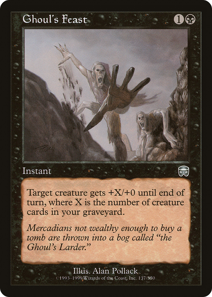 Ghoul's Feast [Mercadian Masques] Foil