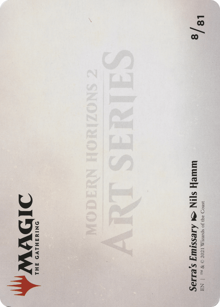 Serra's Emissary // Serra's Emissary (AMH2-008) - Modern Horizons 2 Art Series (Borderless)