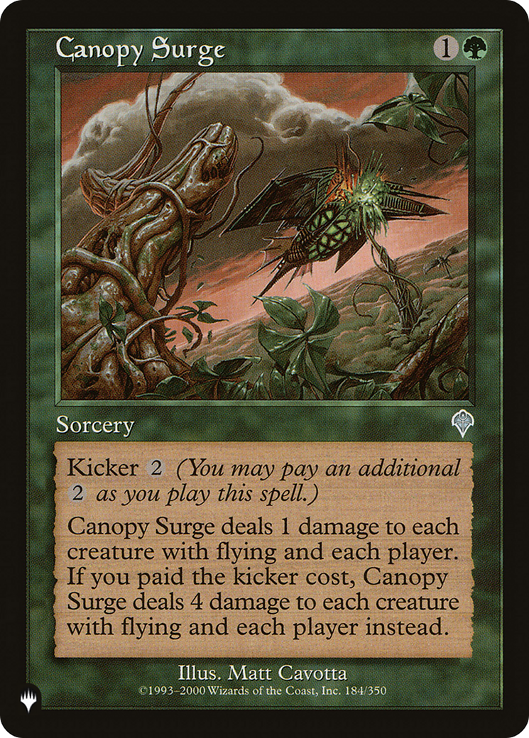 Canopy Surge |  (INV-184) [The List]