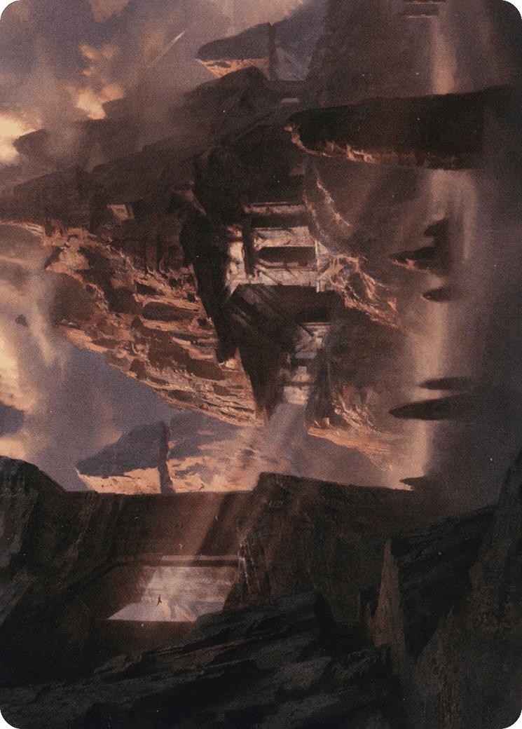 Mountain // Mountain (AAFR-062) - Adventures in the Forgotten Realms Art Series (Borderless)