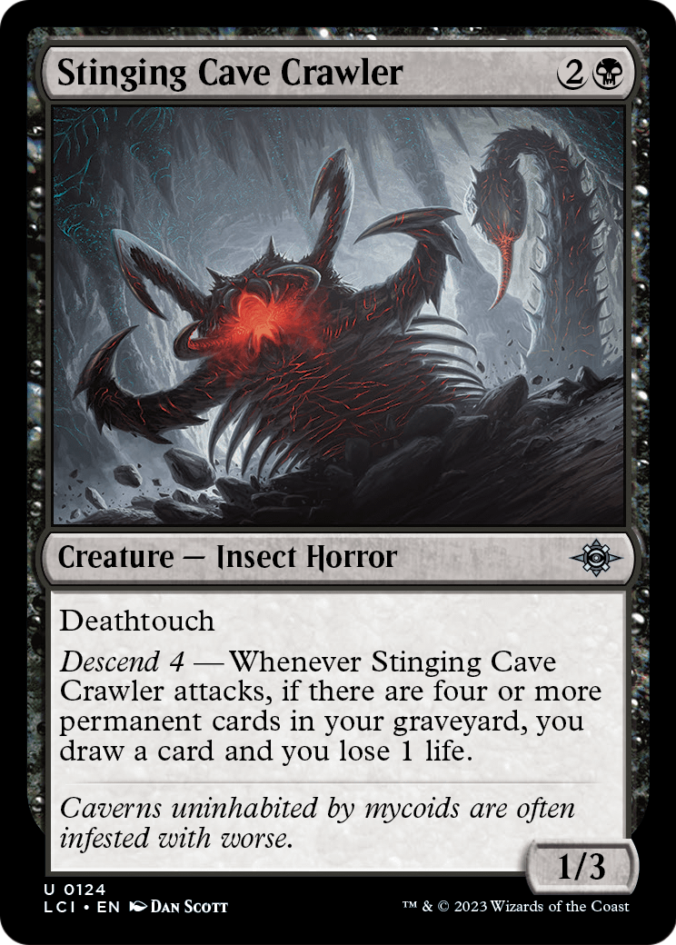 Stinging Cave Crawler [The Lost Caverns of Ixalan] Foil