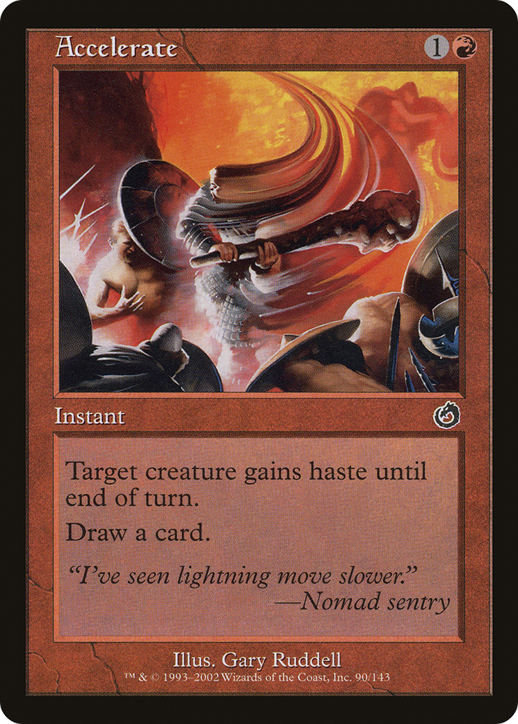 Accelerate [Torment] Foil