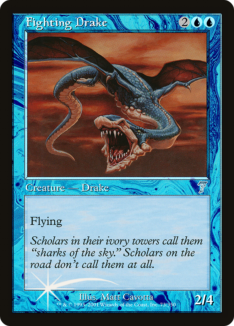 Fighting Drake [Seventh Edition] Foil