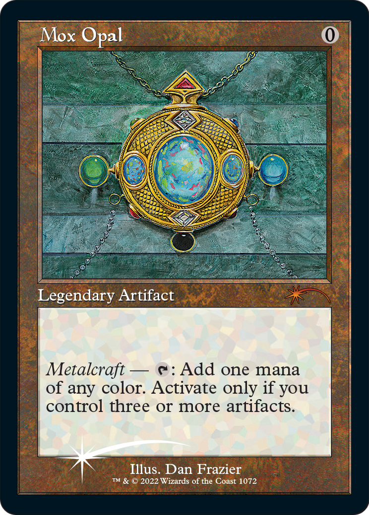 Mox Opal (Retro Frame) (Foil Etched) (1072) [Secret Lair Drop Series]  Foil