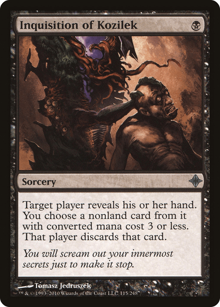 Inquisition of Kozilek [Rise of the Eldrazi] Foil