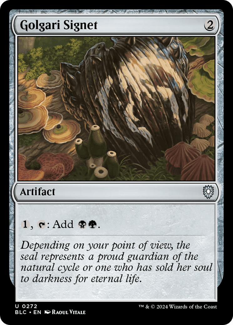 Golgari Signet [Bloomburrow Commander]