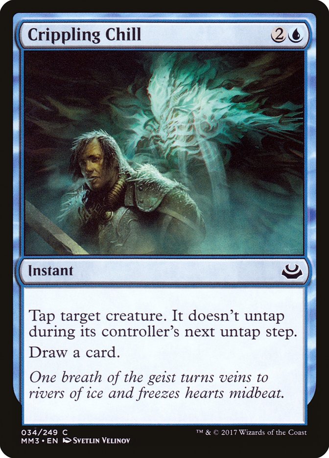 Crippling Chill 34/249 (Modern Masters 2017)  - Foil