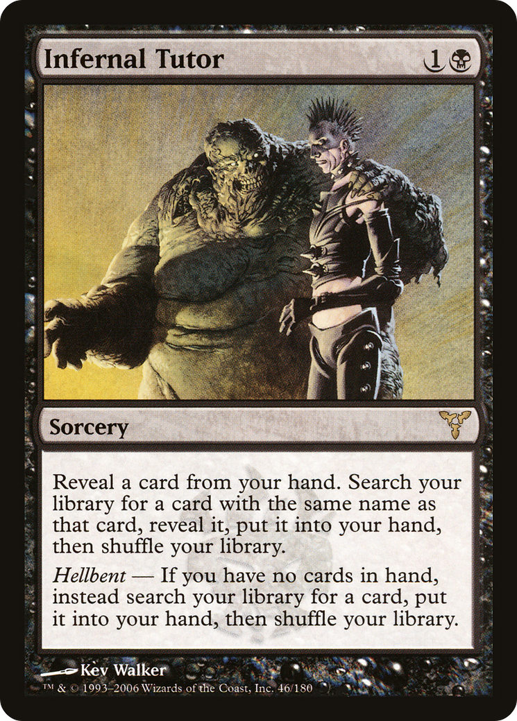 Infernal Tutor [Dissension] Foil