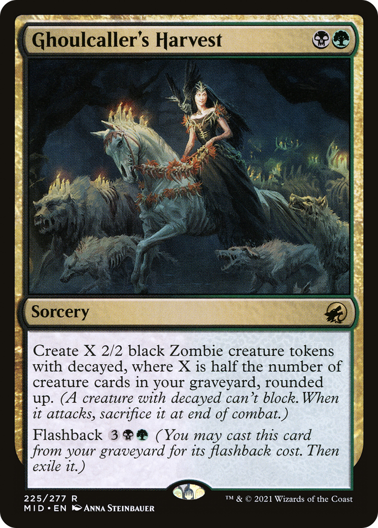 Ghoulcaller's Harvest [Innistrad: Midnight Hunt] Foil
