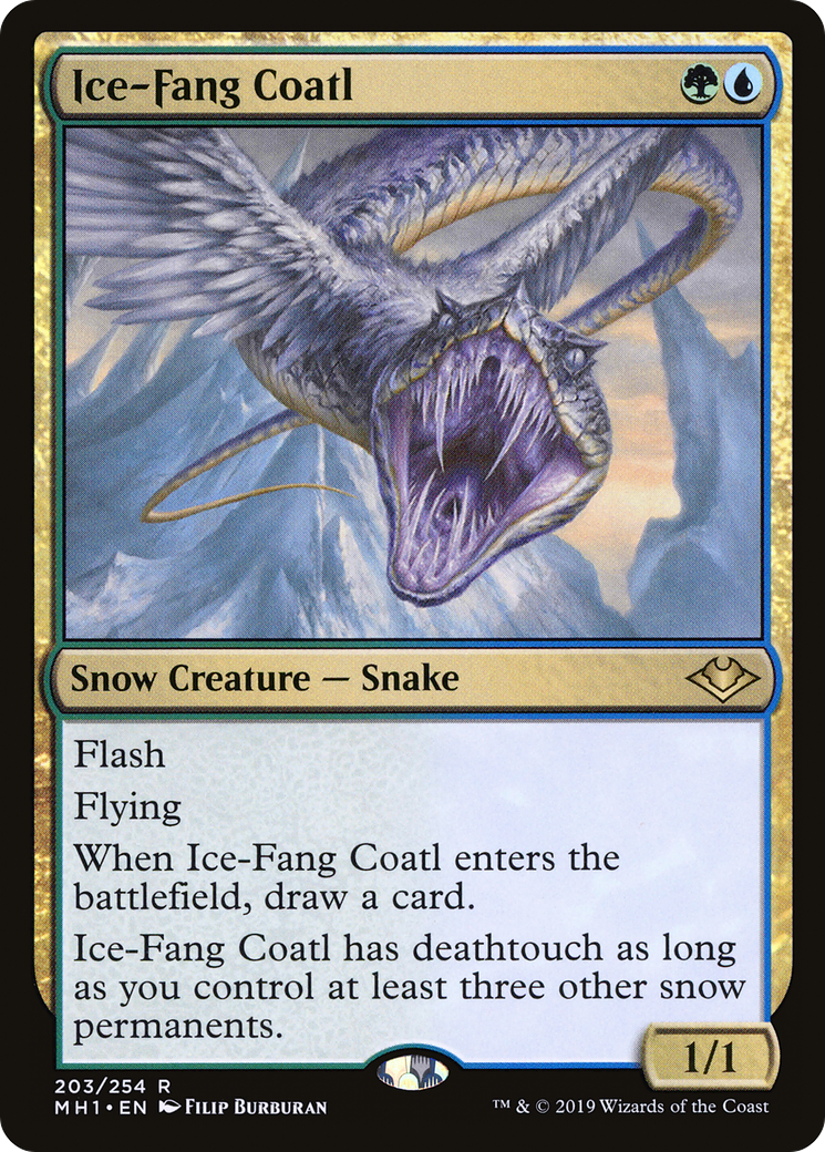Ice-Fang Coatl [Modern Horizons] Foil