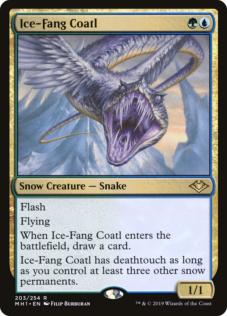 Ice-Fang Coatl [Modern Horizons] Foil