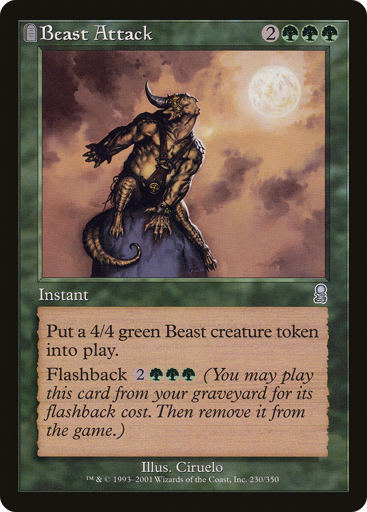 Beast Attack [Odyssey] Foil