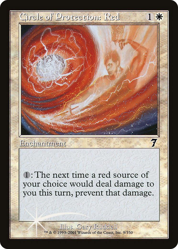 Circle of Protection: Red [Seventh Edition] Foil