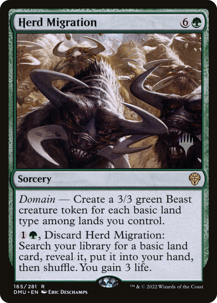 Herd Migration (Promo Pack) [Dominaria United Promos] Foil