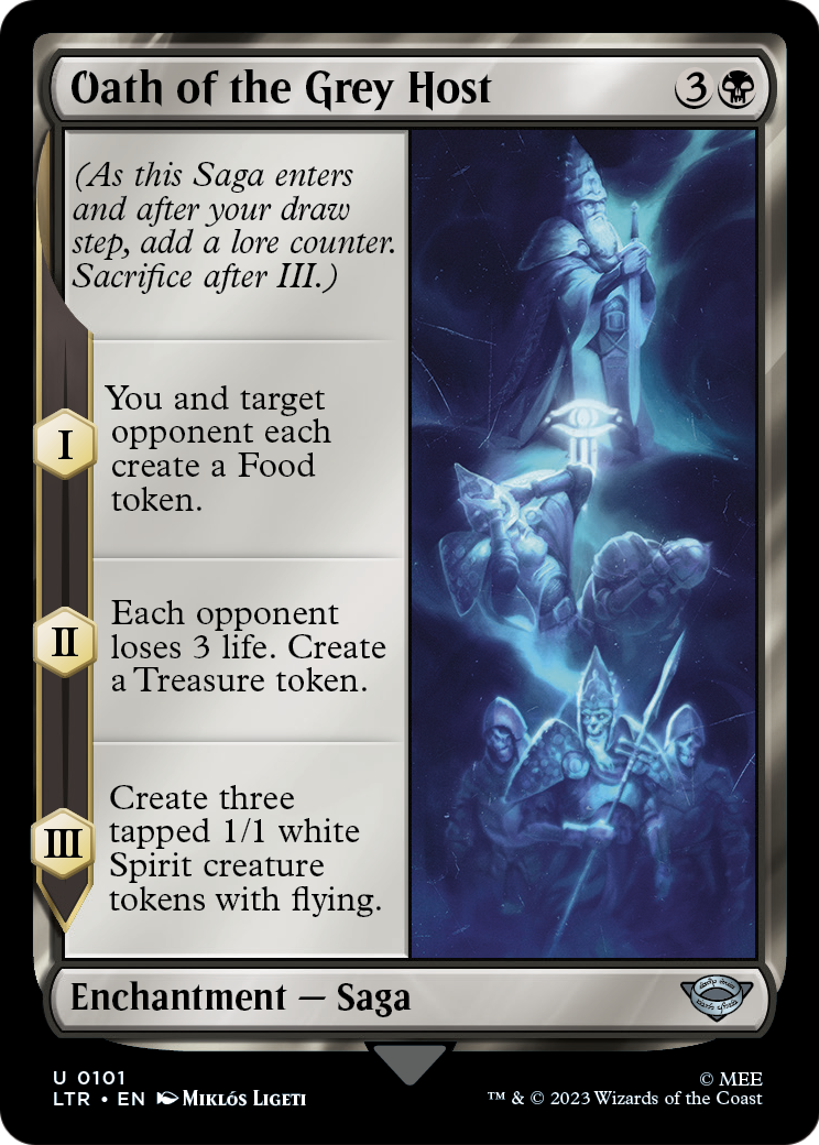 Oath of the Grey Host [The Lord of the Rings: Tales of Middle-Earth] Foil