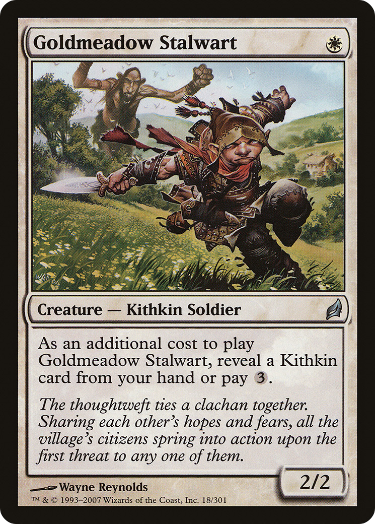 Goldmeadow Stalwart [Lorwyn] Foil