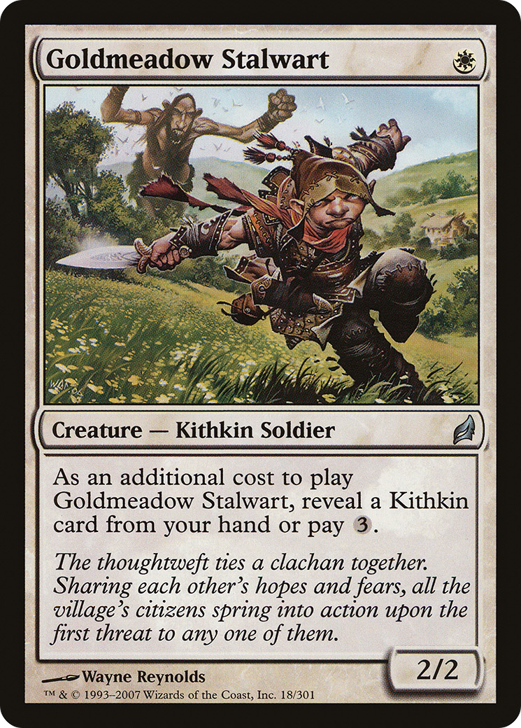 Goldmeadow Stalwart [Lorwyn] Foil