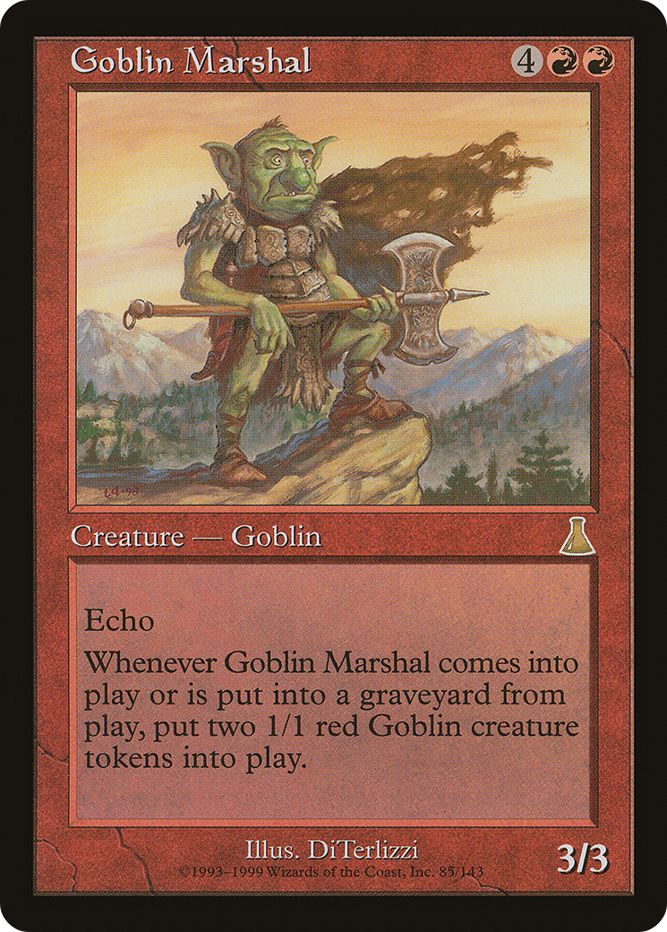 Goblin Marshal [Urza's Destiny] Foil