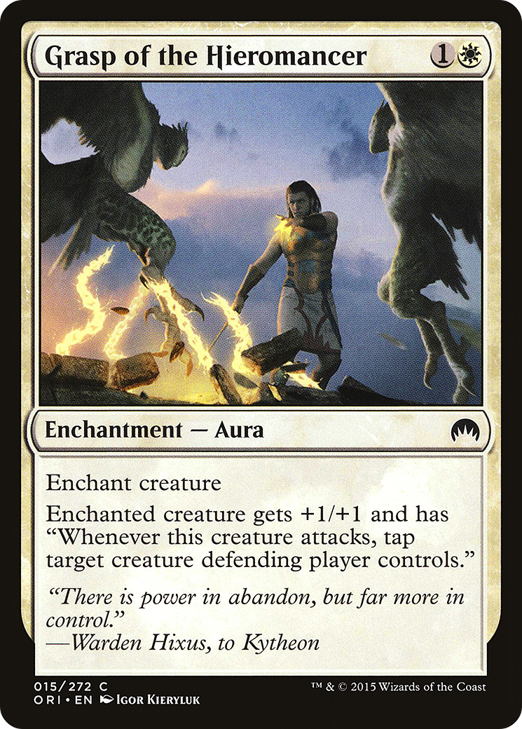 Grasp of the Hieromancer [Magic Origins] Foil