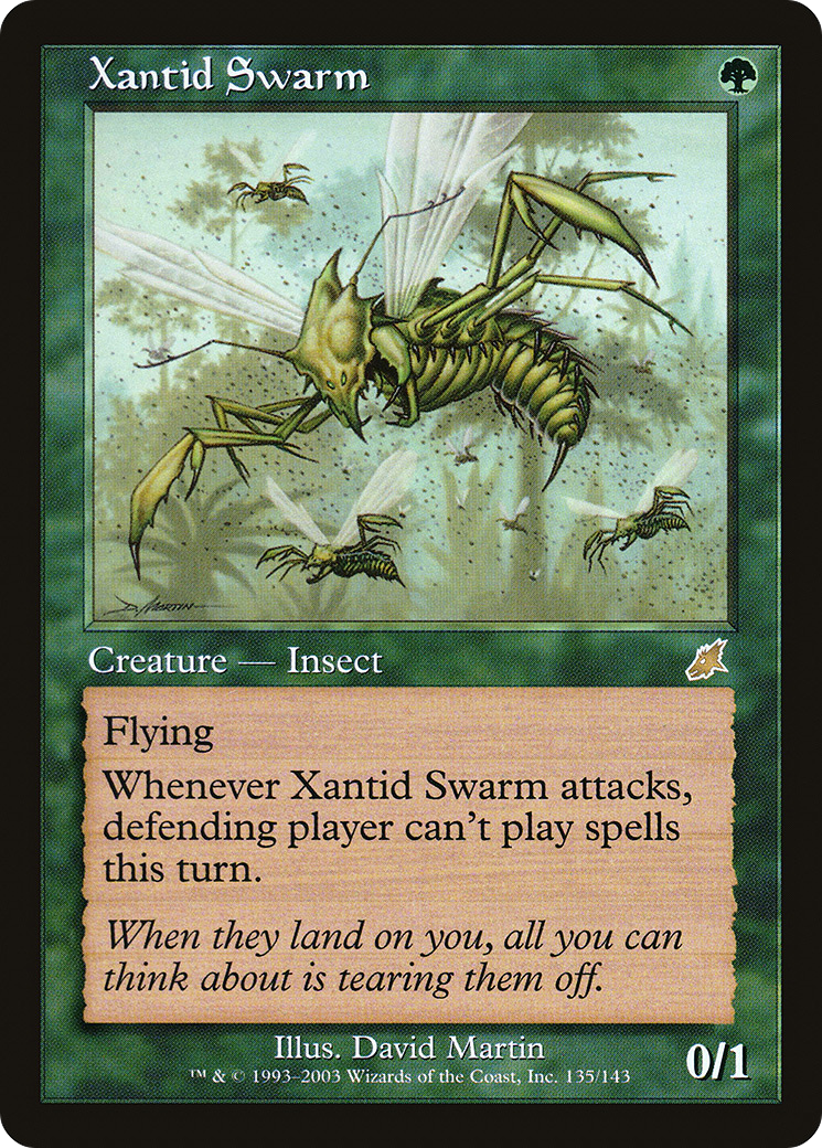 Xantid Swarm [Scourge] Foil