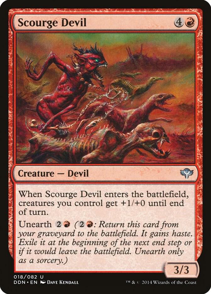 Scourge Devil 18/82 (Duel Decks: Speed vs. Cunning) 