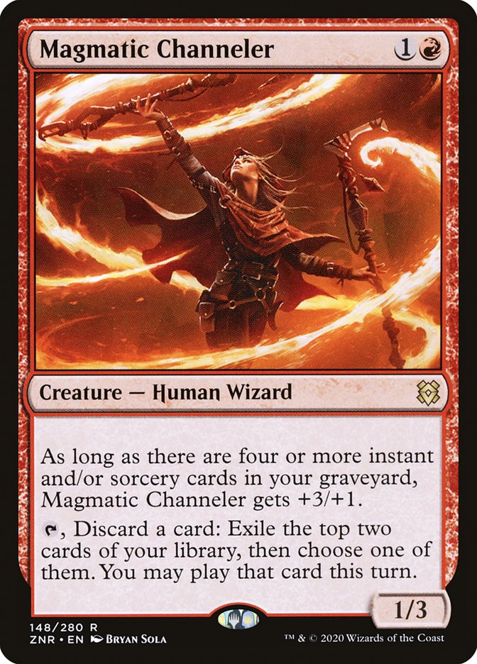 Magmatic Channeler 148/280 (Zendikar Rising)  - Foil