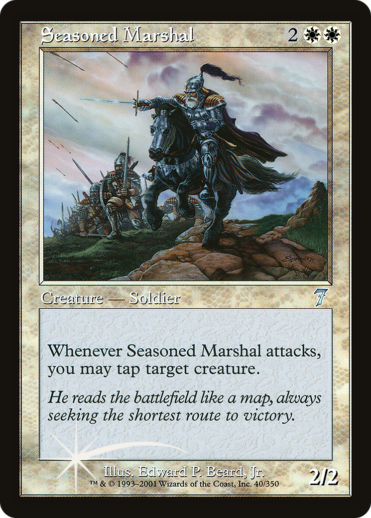 Seasoned Marshal [Seventh Edition] Foil