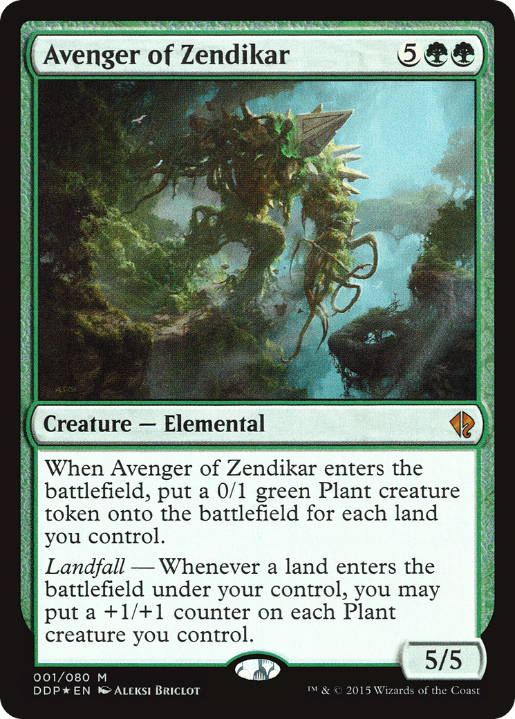 Avenger of Zendikar (001) [Duel Decks: Zendikar vs. Eldrazi]