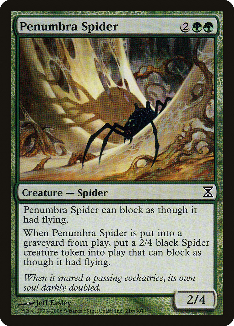 Penumbra Spider [Time Spiral] Foil