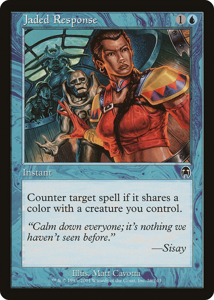 Jaded Response [Apocalypse] Foil