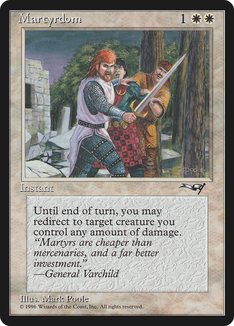 Martyrdom |  (10A) [Alliances]