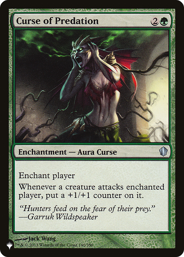 Curse of Predation |  (C13-140) [The List]