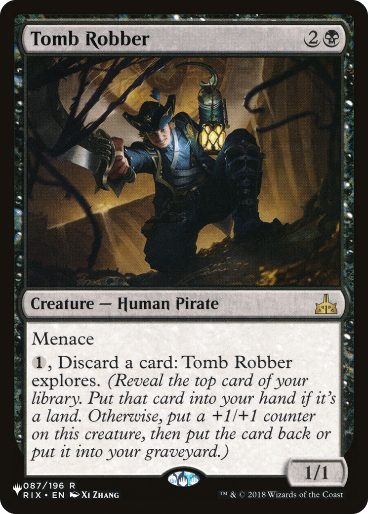 Tomb Robber |  (RIX-87) [The List]