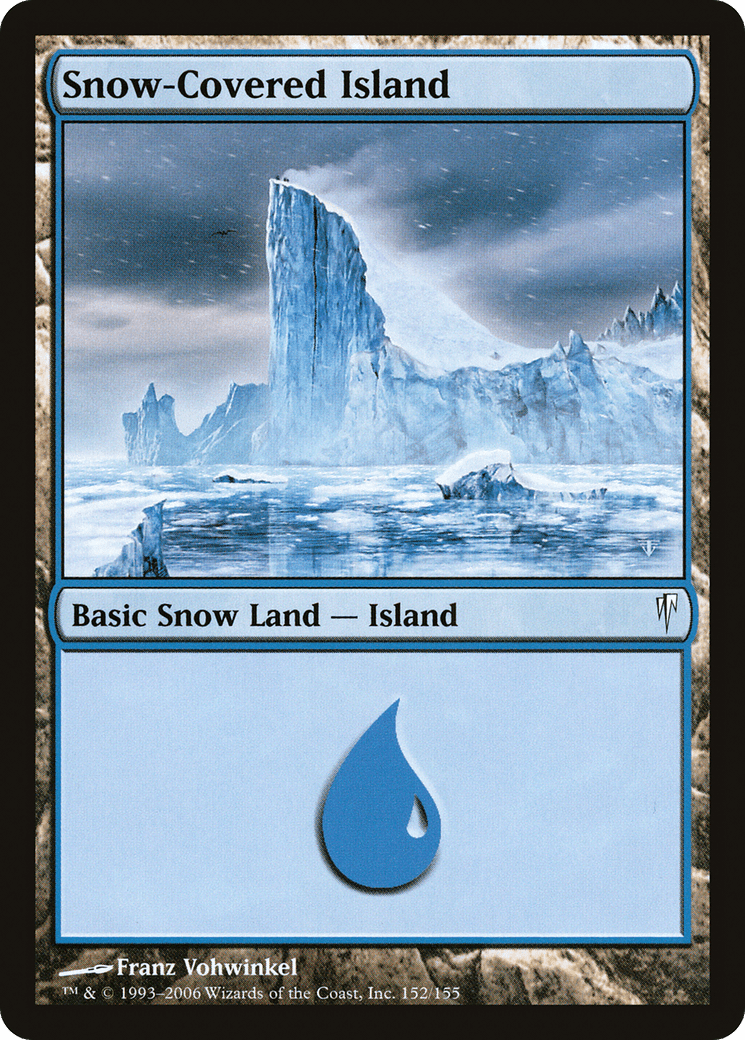 Snow-Covered Island [Coldsnap] Foil