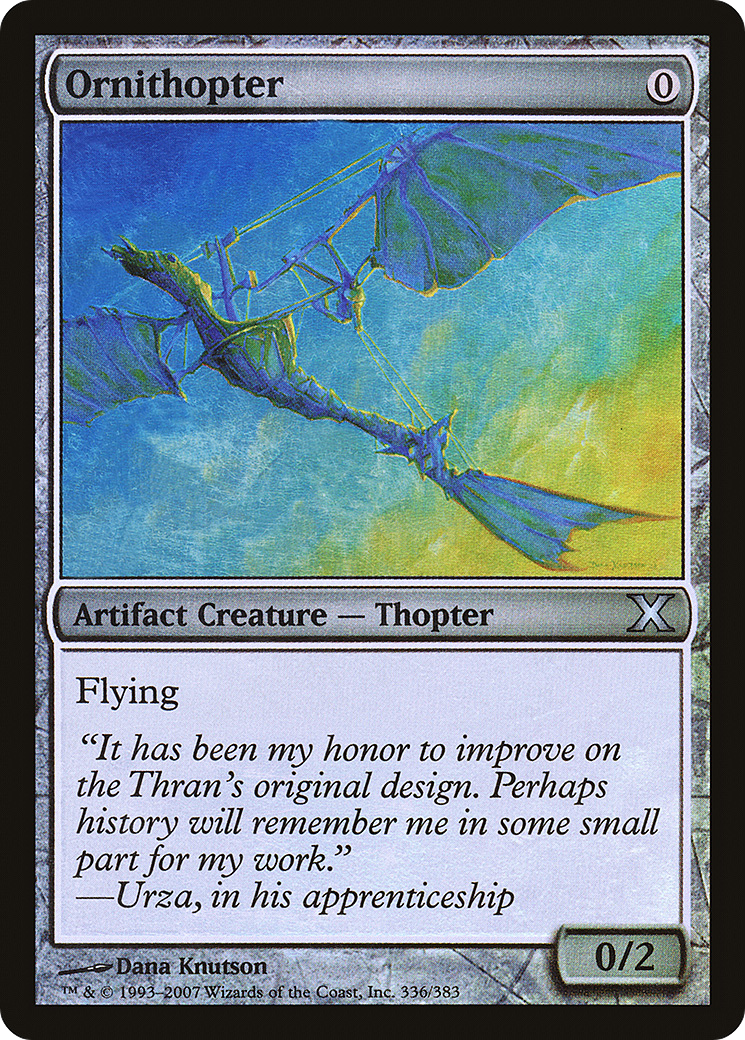 Ornithopter (10E-336★) - Tenth Edition Foil
