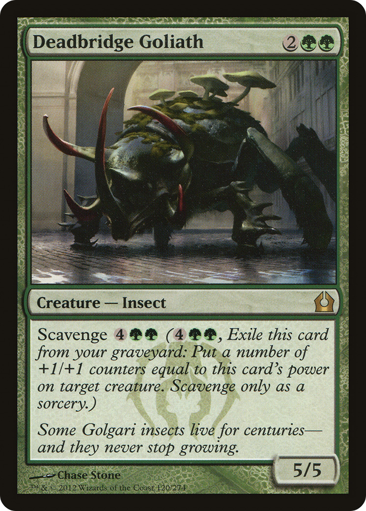 Deadbridge Goliath [Return to Ravnica] Foil