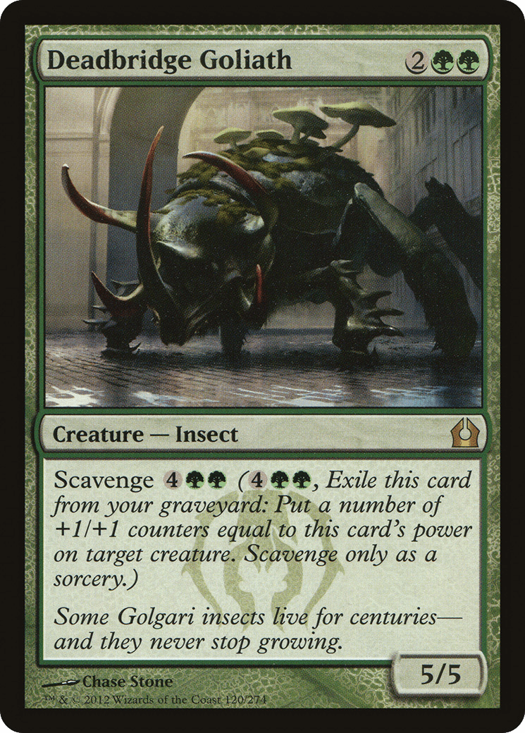 Deadbridge Goliath [Return to Ravnica] Foil