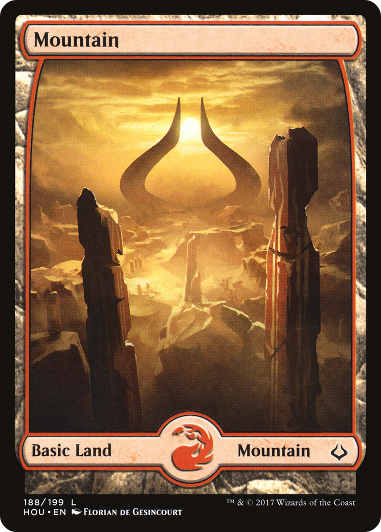 Mountain (188) [Hour of Devastation] Foil