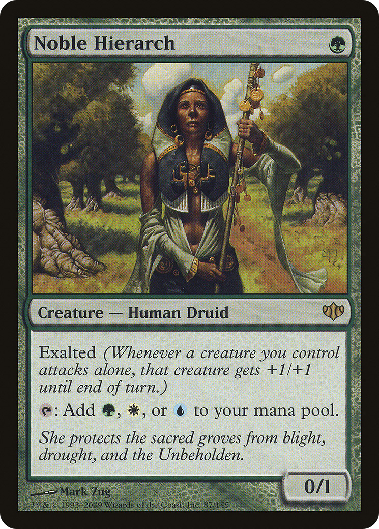 Noble Hierarch [Conflux] Foil
