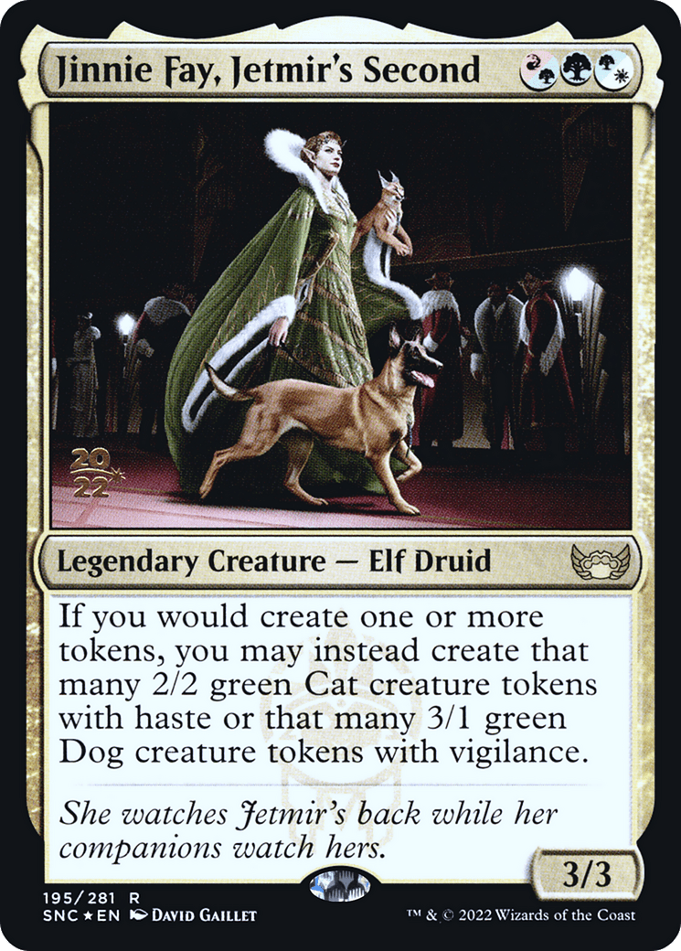 Jinnie Fay, Jetmir's Second [Streets of New Capenna Prerelease Promos]
