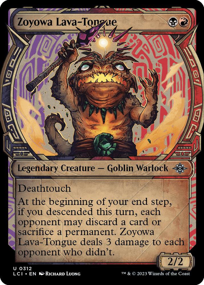 Zoyowa, Lava-Tongue 312/291 (The Lost Caverns of Ixalan)  - Showcase