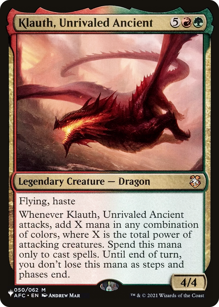 Klauth, Unrivaled Ancient |  (050/062) [The List]