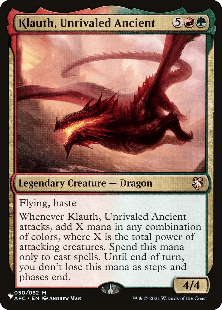 Klauth, Unrivaled Ancient |  (050/062) [The List]