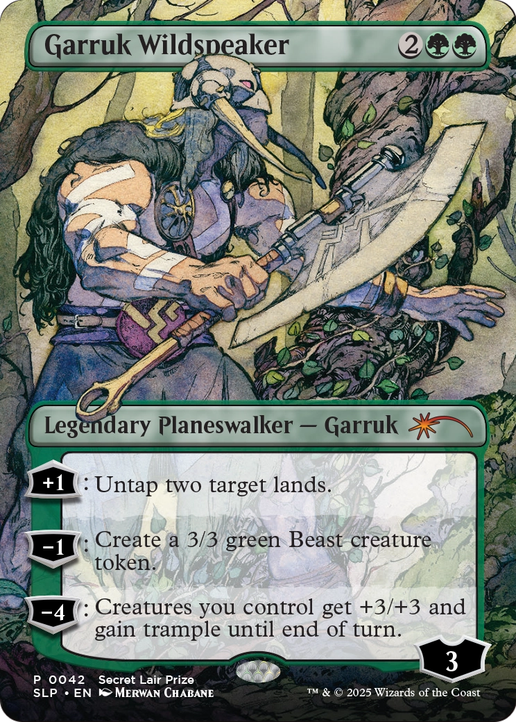 Garruk Wildspeaker (042) [Secret Lair Showdown]
