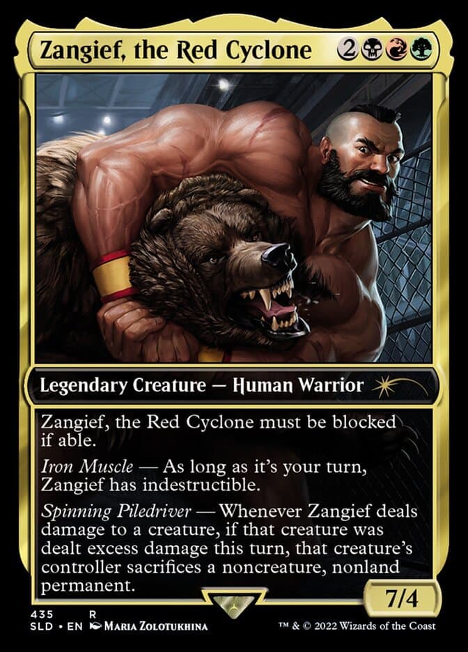 Zangief, the Red Cyclone [Secret Lair Drop Series] Foil