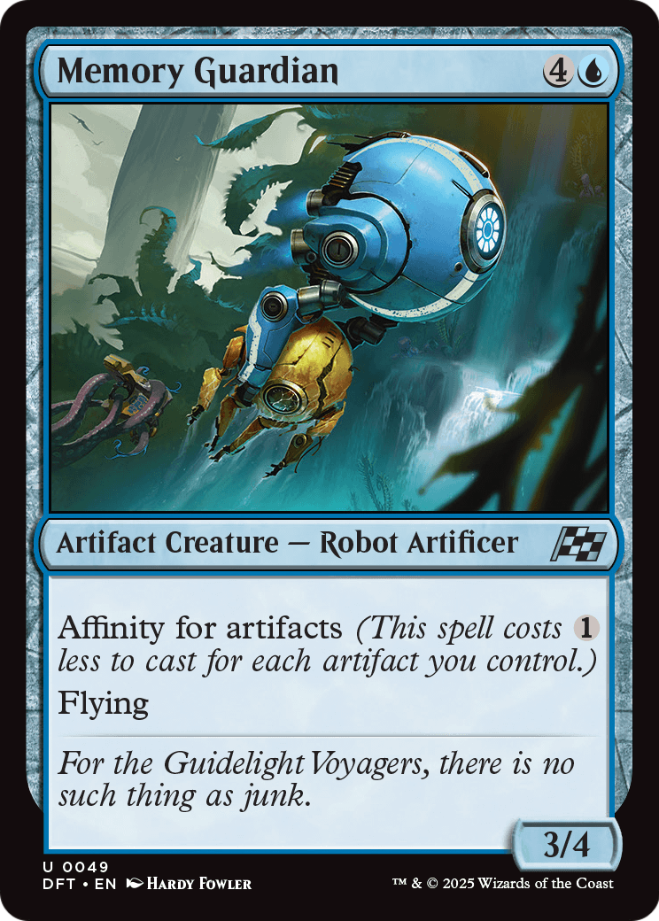 Memory Guardian |  Foil (049) [Aetherdrift]
