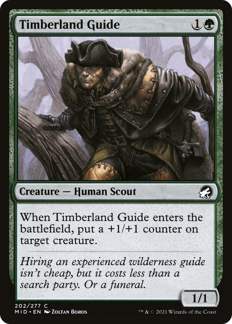 Timberland Guide [Innistrad: Midnight Hunt] Foil