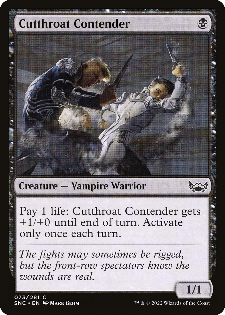 Cutthroat Contender [Streets of New Capenna] Foil
